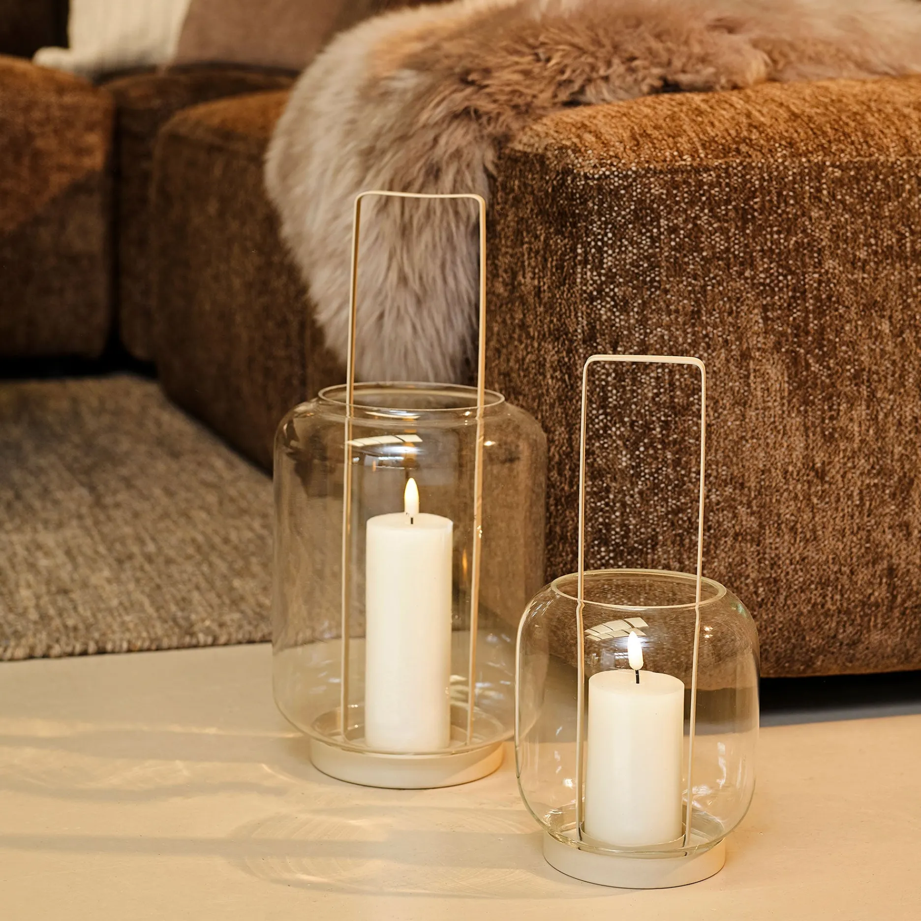 Sinnerup Lanterner|Lys & Stager-Sia glaslanterne