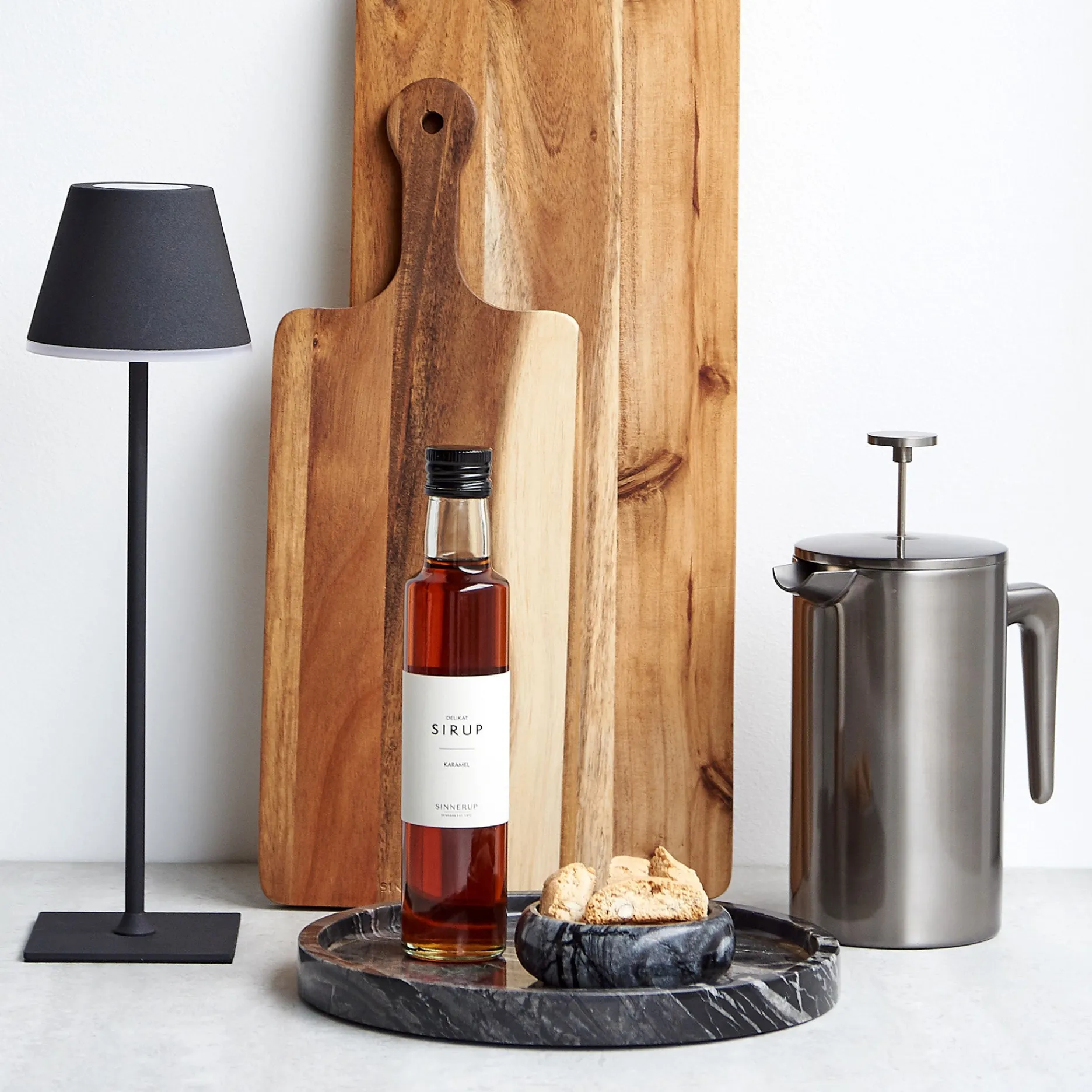 Sinnerup Fødevarer-Sirup m/karamel 250 ml