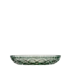 Lyngby Glas Stel-Sorrento asiet 4 stk. grøn