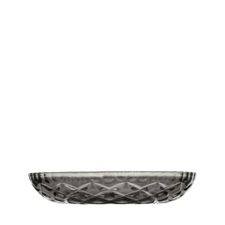 Lyngby Glas Stel-Sorrento asiet 4 stk smoke