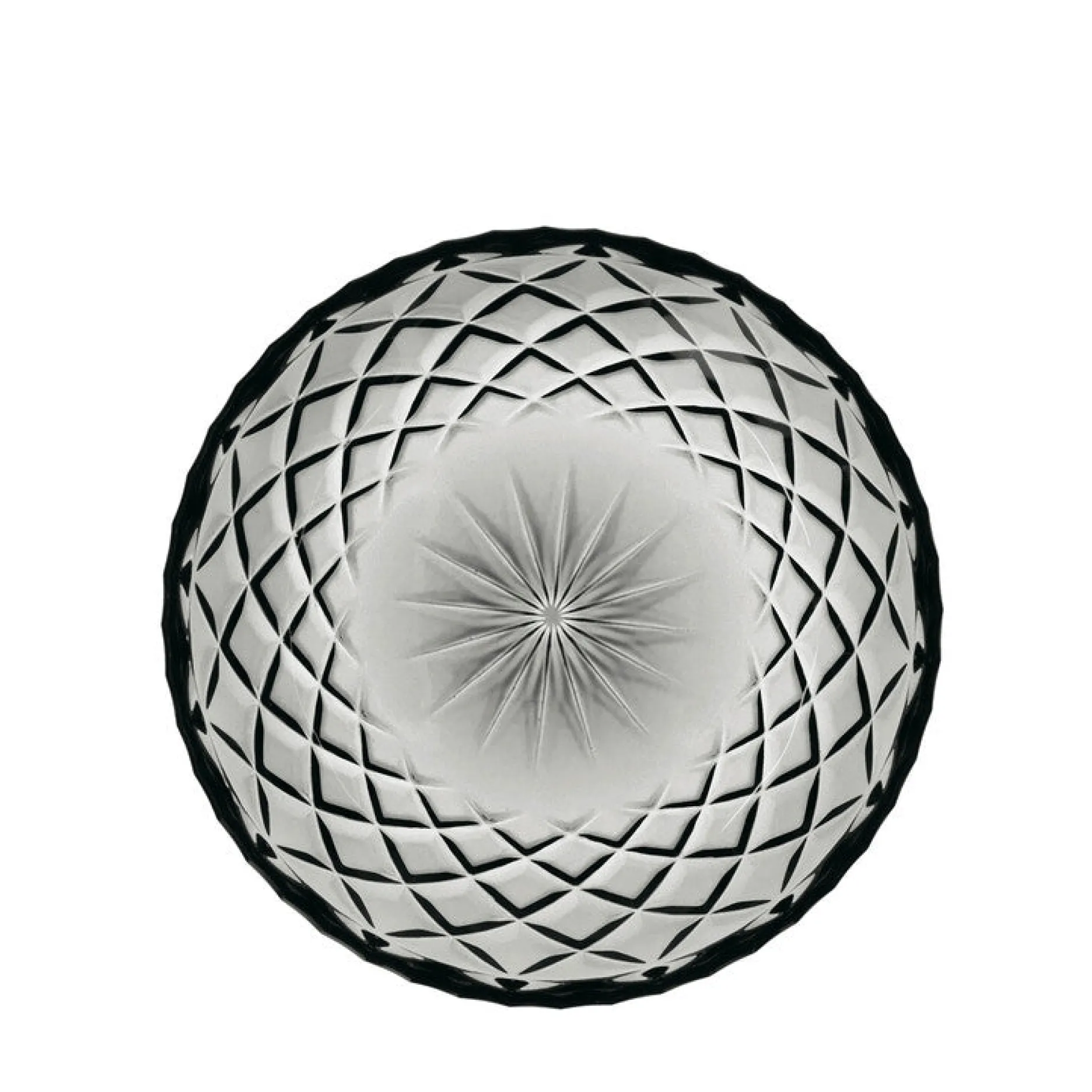 Lyngby Glas Stel-Sorrento asiet 4 stk smoke