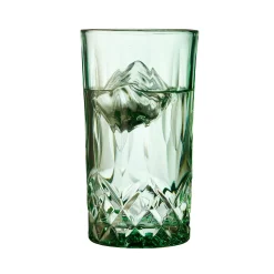 Lyngby Glas Bar & Vin|Glas-Sorrento highball 4 stk. grøn