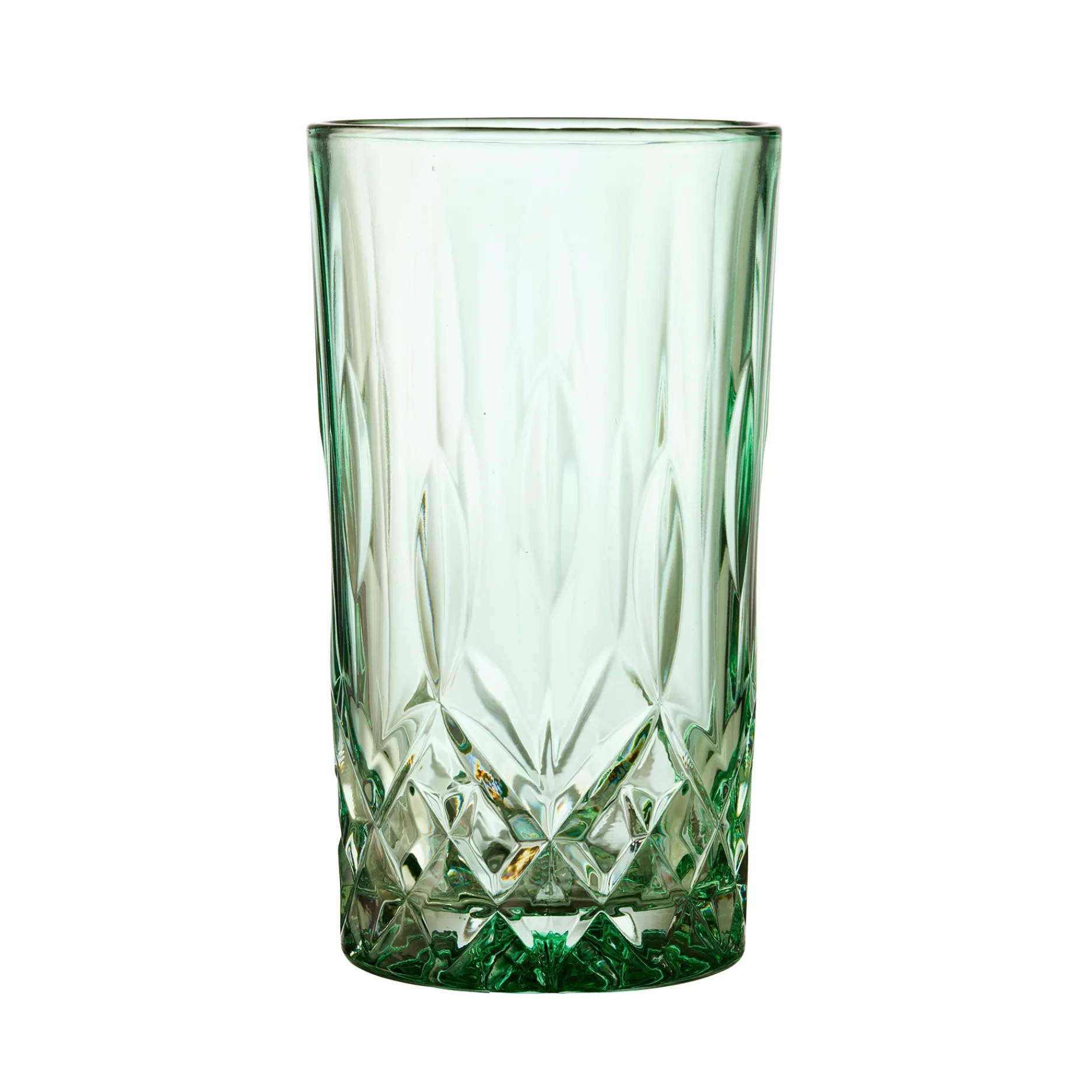 Lyngby Glas Bar & Vin|Glas-Sorrento highball 4 stk. grøn