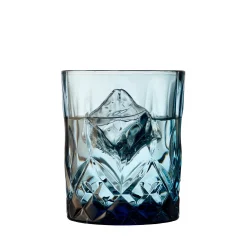 Lyngby Glas Bar & Vin|Glas-Sorrento whiskyglas 4 stk. blå