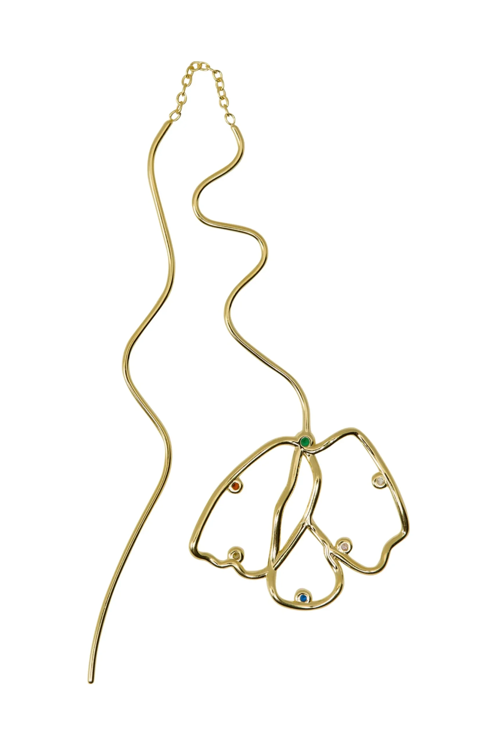 Silke Renée Øreringe-SRPoppy Flower Ørering - Single