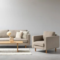 Furniture by Sinnerup Loungestole-Stapleton loungestol brown