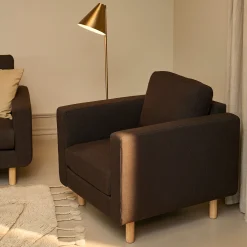 Furniture by Sinnerup Loungestole-Stapleton loungestol brown