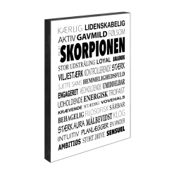 Incado Plakater Og Billeder-Stjernecollage Skorpionen