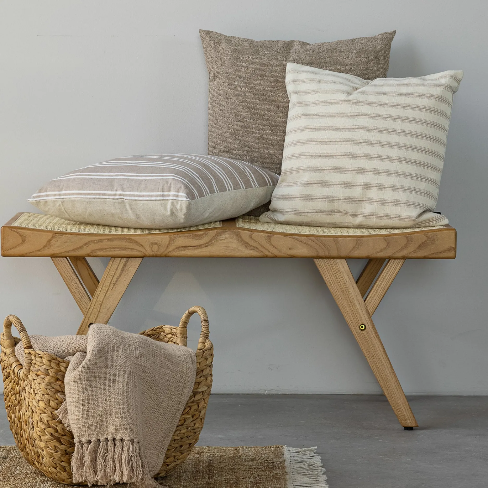 Sinnerup Tekstiler|Puder-Stripe double pude