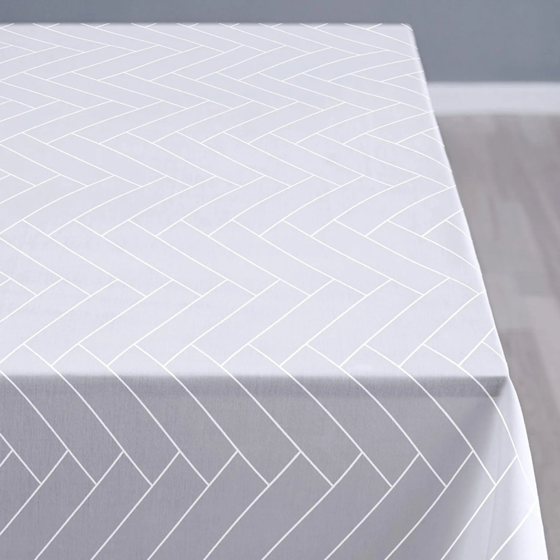 Södahl Duge-Tiles dug Ø160 cm damask optisk hvid