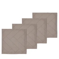 Södahl Stofservietter|Duge-Tiles serviet damask 4 stk. taupe