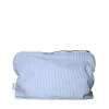 Omhu Wellness-Toilettaske 34x24 cm mini strib blå