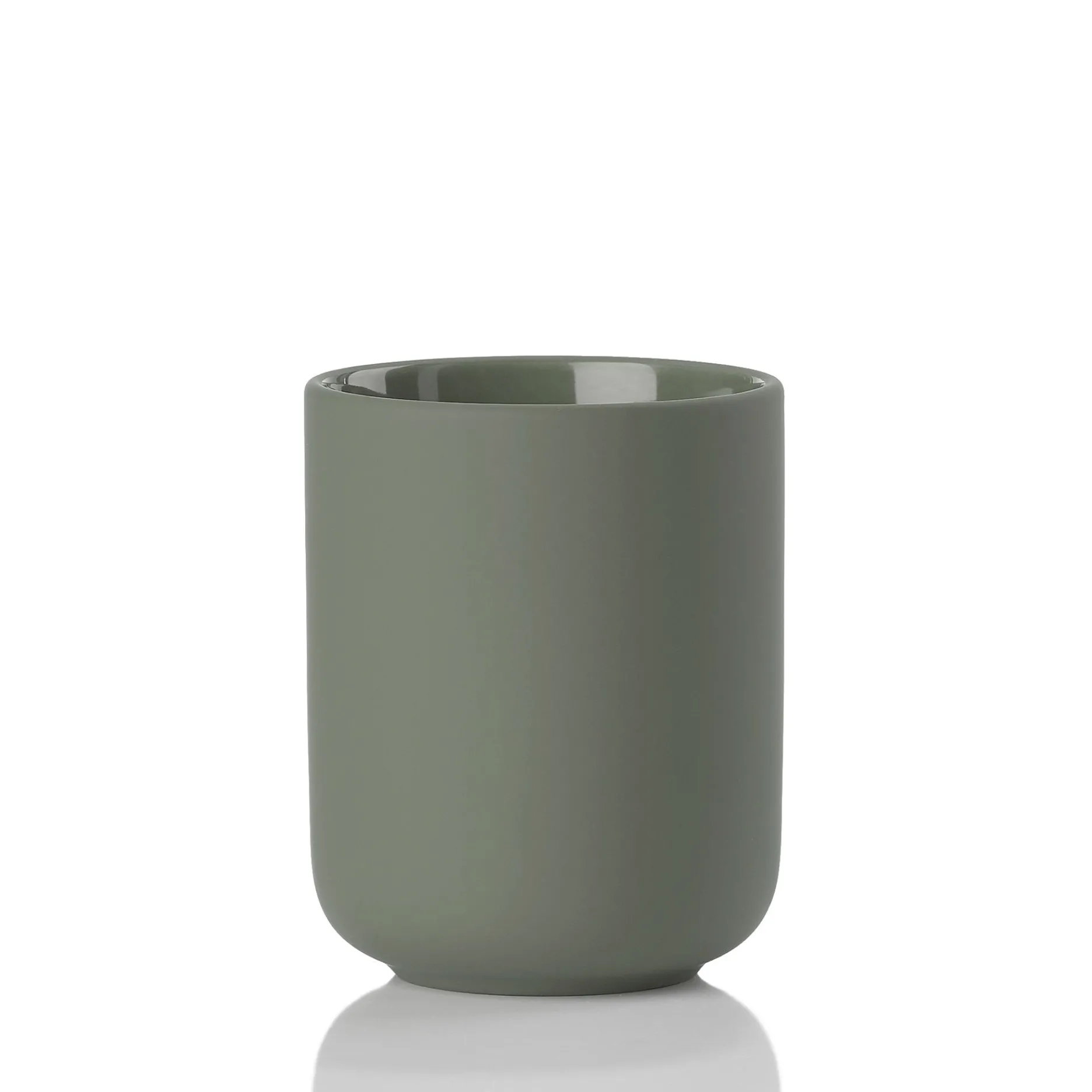 Zone Tandbørsteholdere-Ume tandbørstekrus olive green