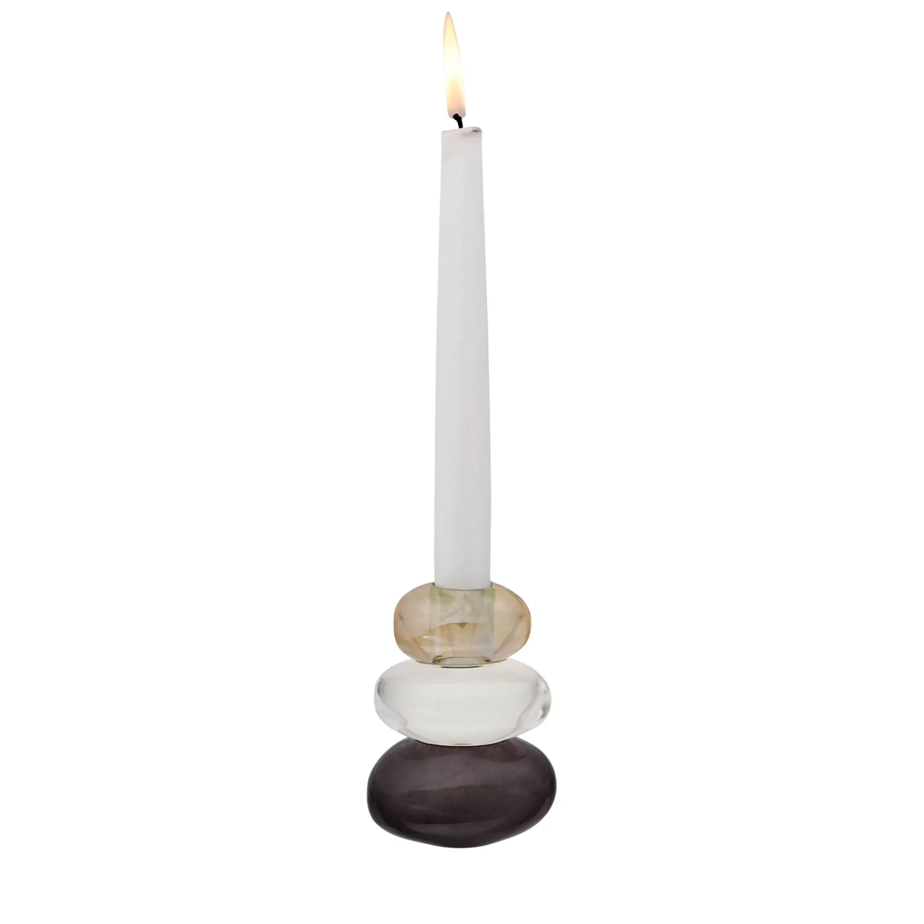 Sinnerup Lys & Stager-Varde glas lysestage