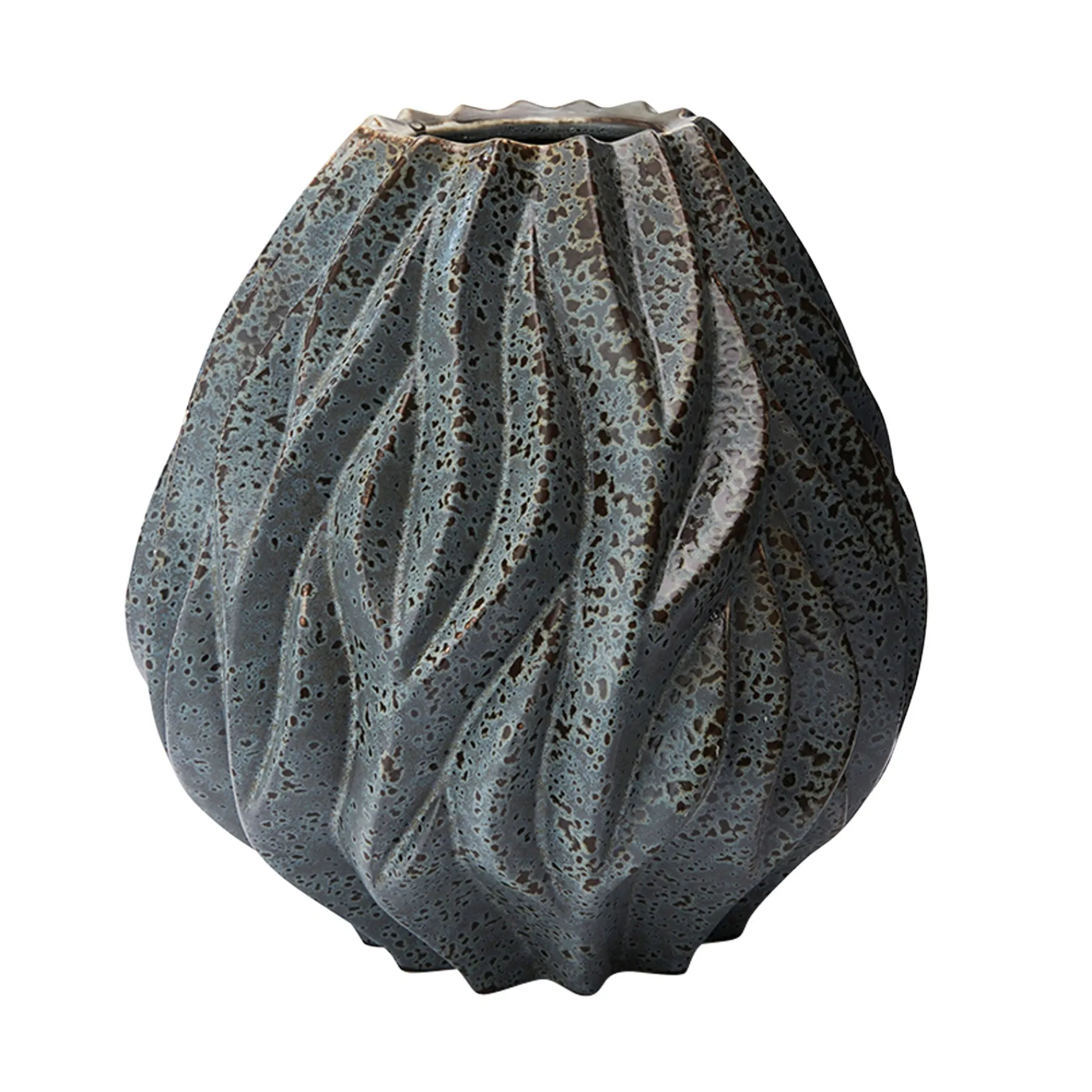 Morsø Vaser-Vase Flame 23 cm Grå