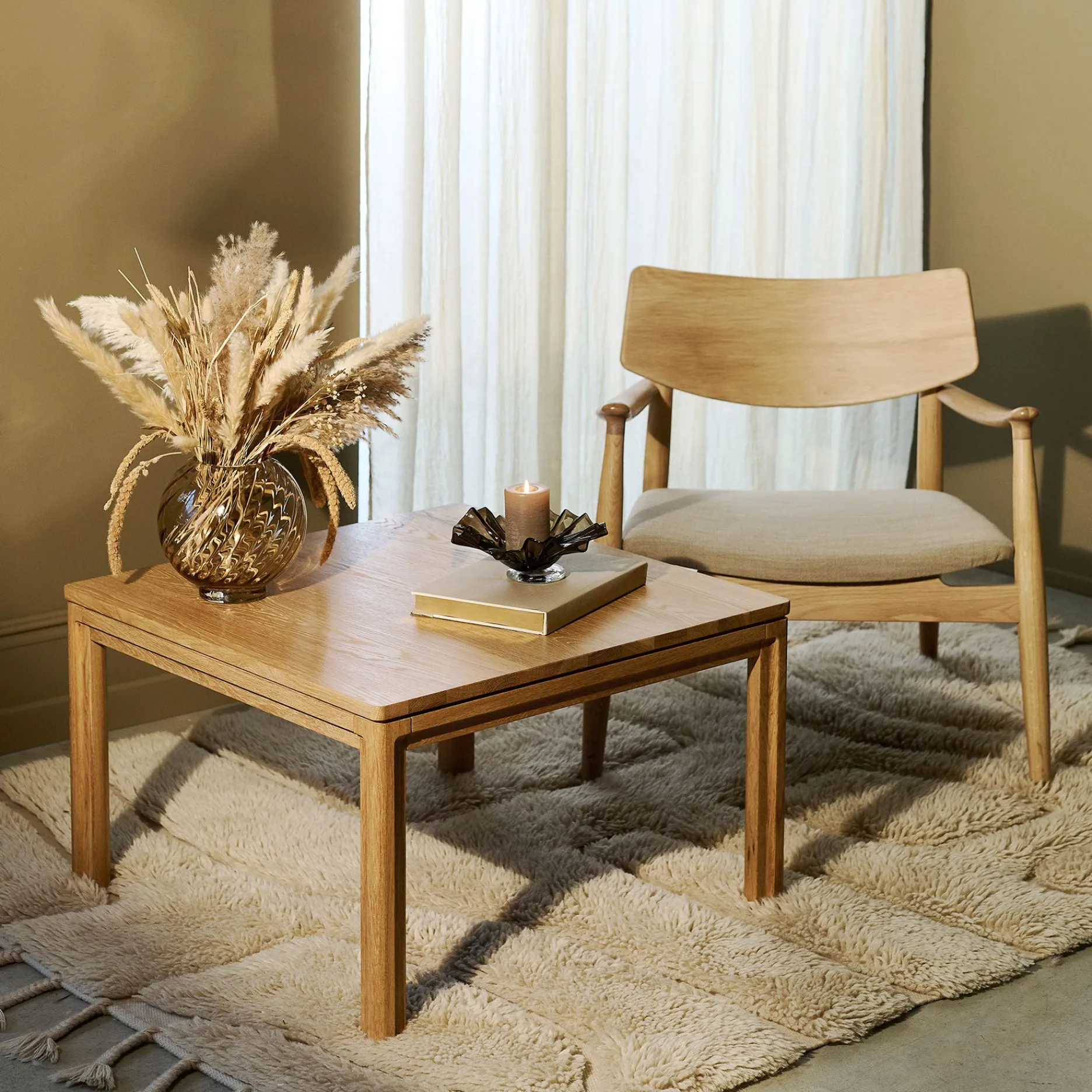 Furniture by Sinnerup Loungestole-Vedersø loungestol m. stofsæde