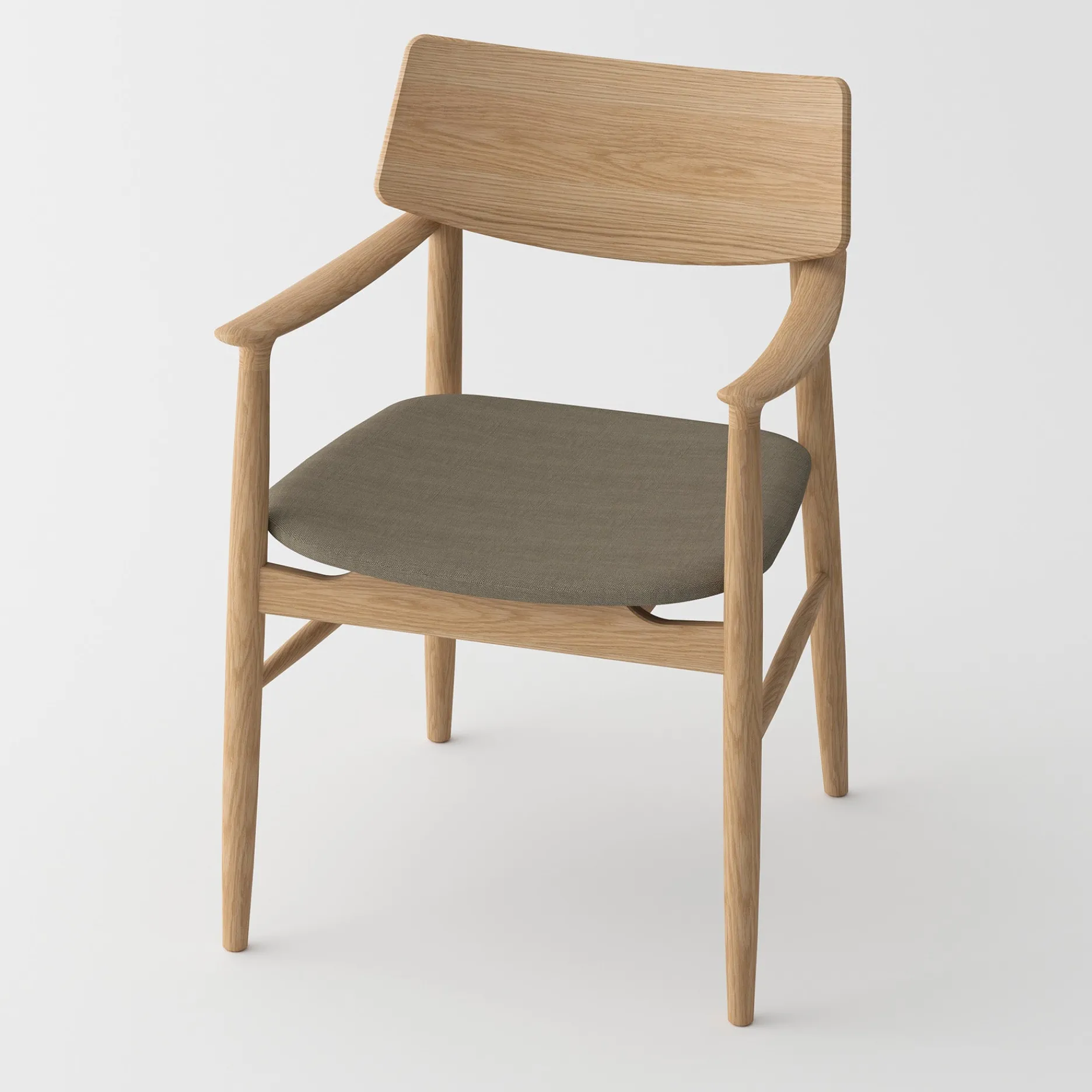 Furniture by Sinnerup Spisebordsstole-Vedersø spisebordsstol m. armlæn - Stof
