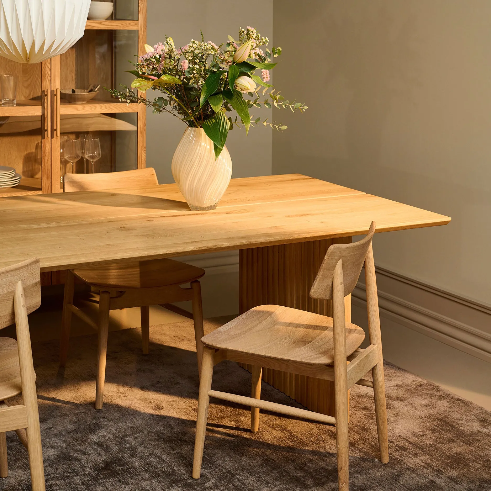 Furniture by Sinnerup Spiseborde-Vertigo II FSC certificeret egetræ L300 cm