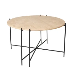 Furniture by Sinnerup Sofaborde-Viola III sofabord i travertin Ø80 cm