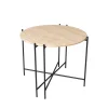 Furniture by Sinnerup Sofaborde-Viola III sofabord i travertin Ø60 cm