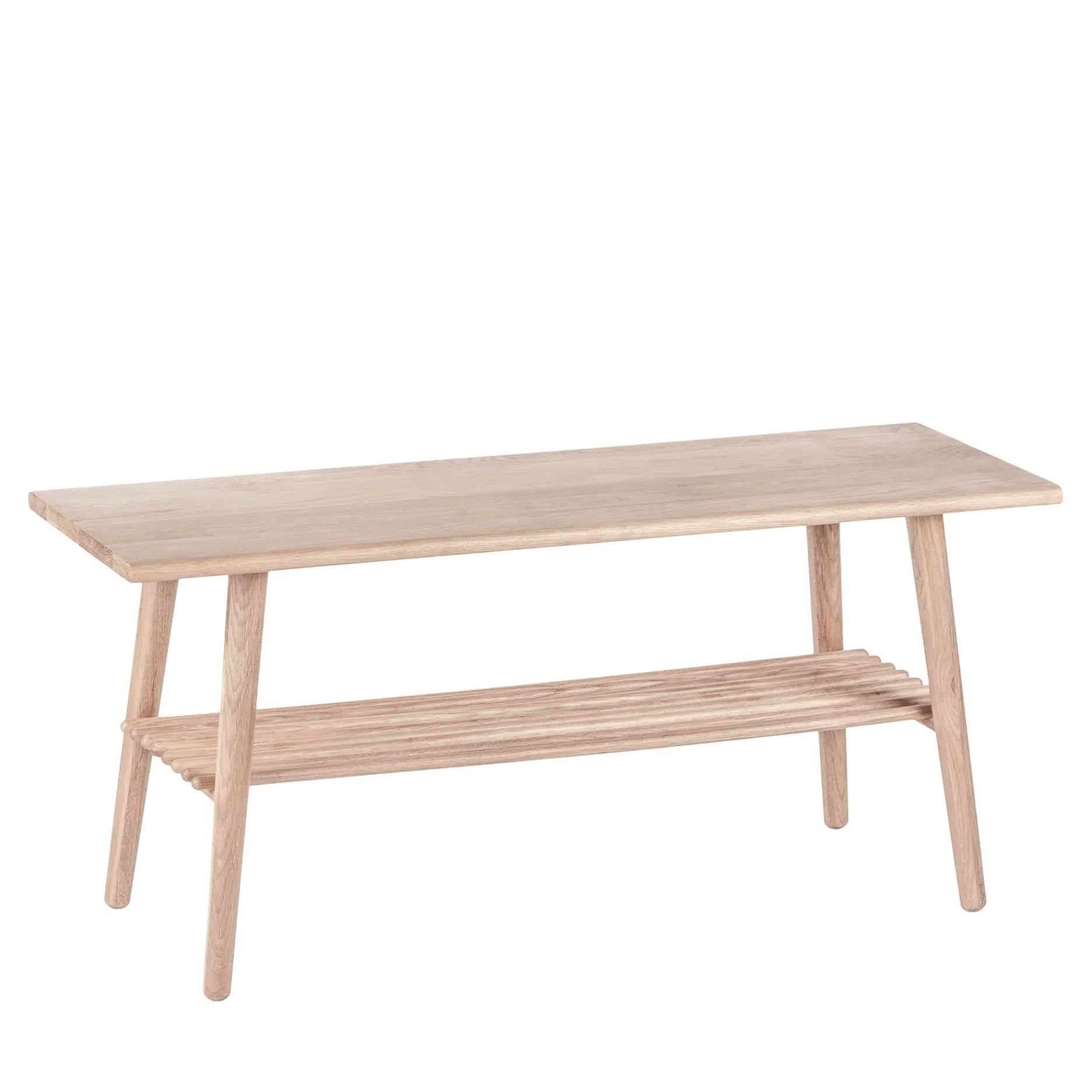 Furniture by Sinnerup Bænke-Wood II bænk - hvidpigmenteret FSC certificeret egetræ