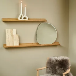Furniture by Sinnerup Hylder-Wood II gallerihylde FSC certificeret egetræ, L120 cm