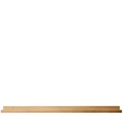 Furniture by Sinnerup Hylder-Wood II gallerihylde FSC certificeret egetræ, L120 cm