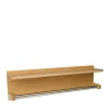 Furniture by Sinnerup Håndklæder-Wood II håndklædeholder i FSC certificeret egetræ, L60 cm
