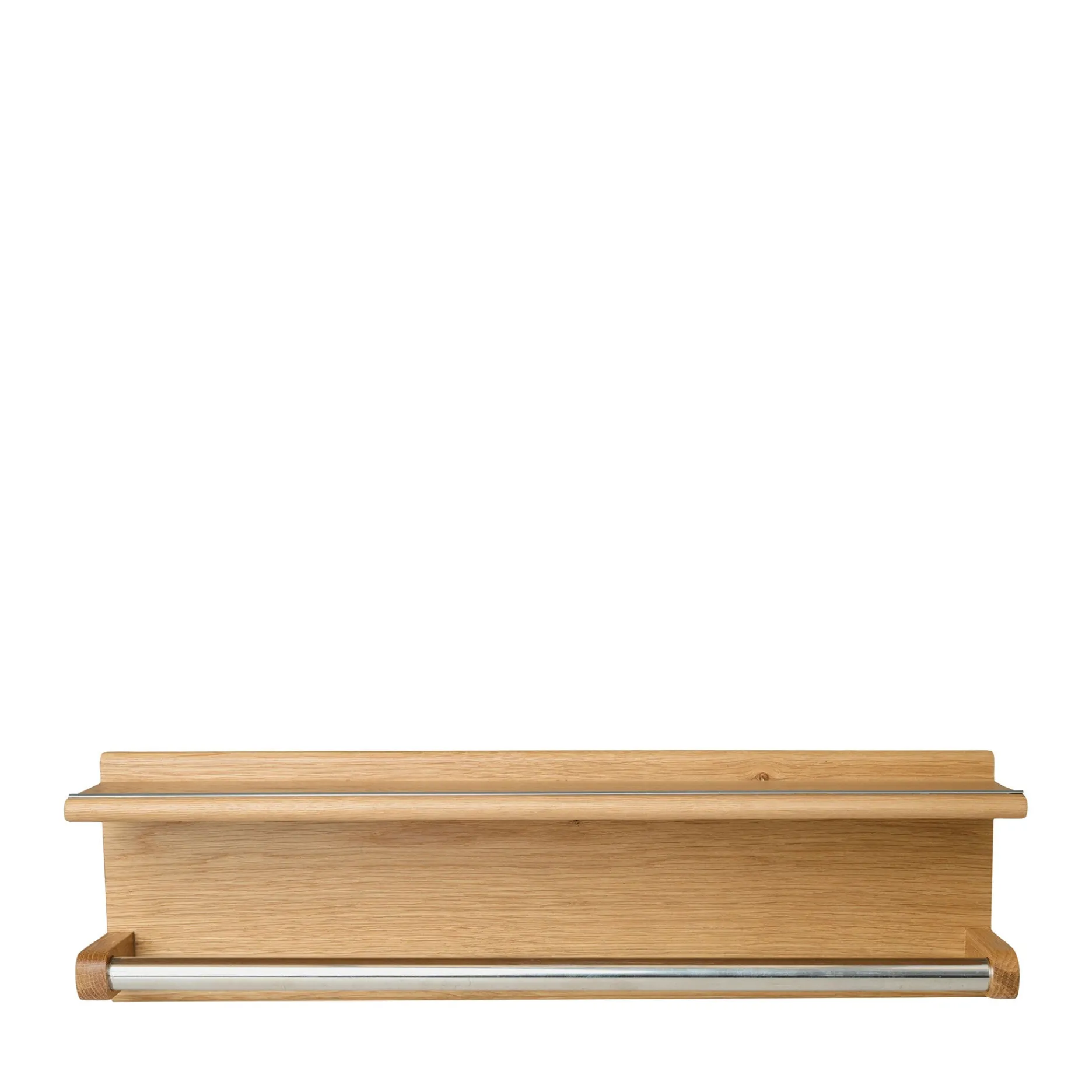 Furniture by Sinnerup Håndklæder-Wood II håndklædeholder i FSC certificeret egetræ, L60 cm