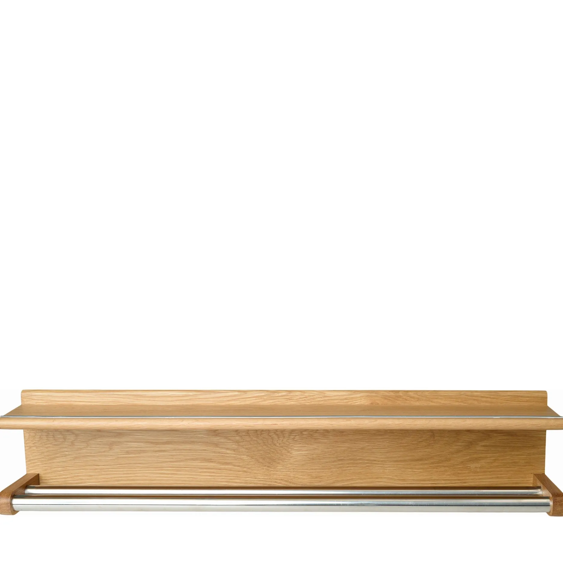 Furniture by Sinnerup Håndklæder-Wood II håndklædeholder i FSC certificeret egetræ, L75 cm