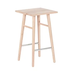 Furniture by Sinnerup Køkkenstole|Barstole-Wood II køkkenstol-hvidpigment FSC certificeret egetræ
