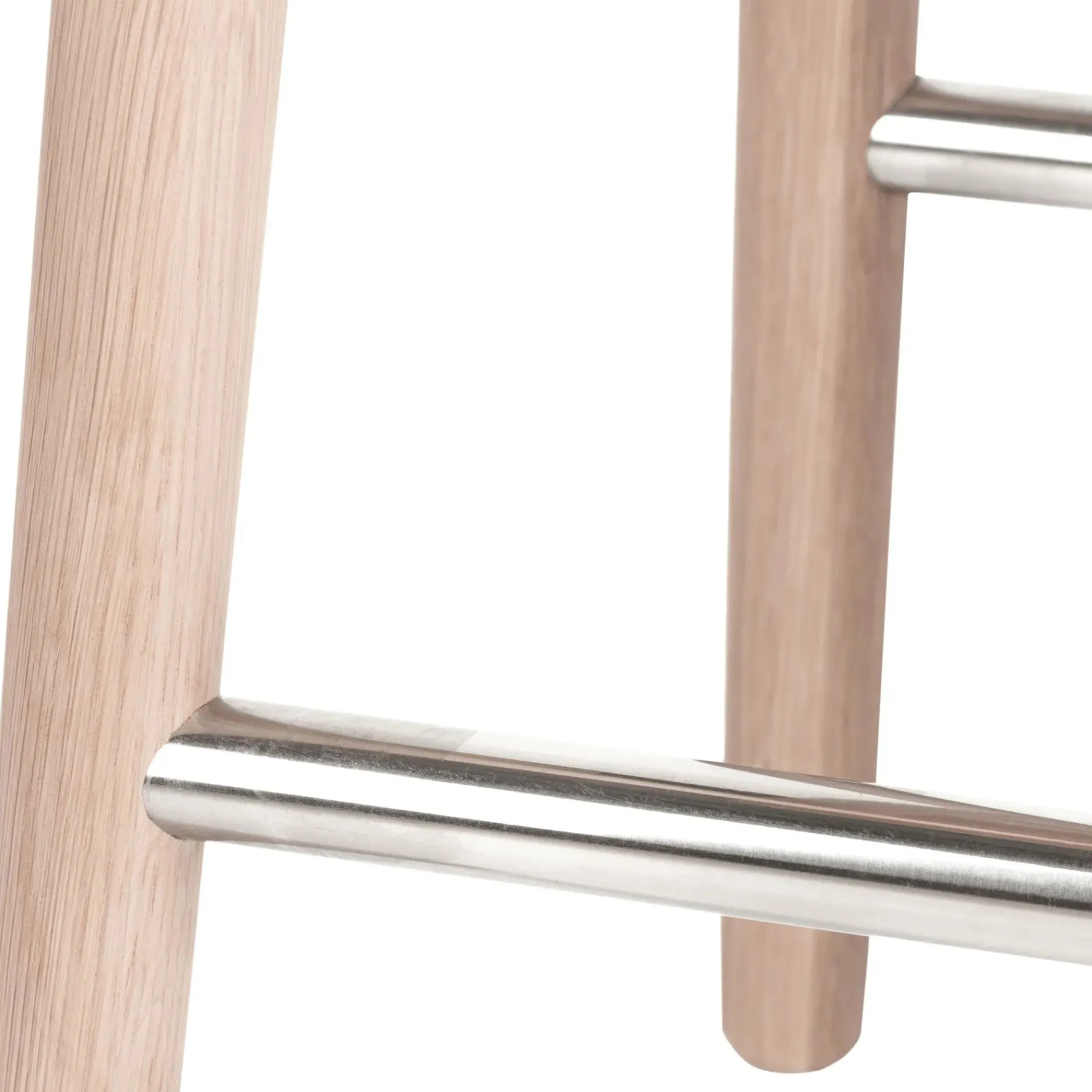 Furniture by Sinnerup Køkkenstole|Barstole-Wood II køkkenstol-hvidpigment FSC certificeret egetræ