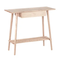 Furniture by Sinnerup Konsolborde-Wood II konsolbord FSC certificeret egetræ - hvidpigmenteret