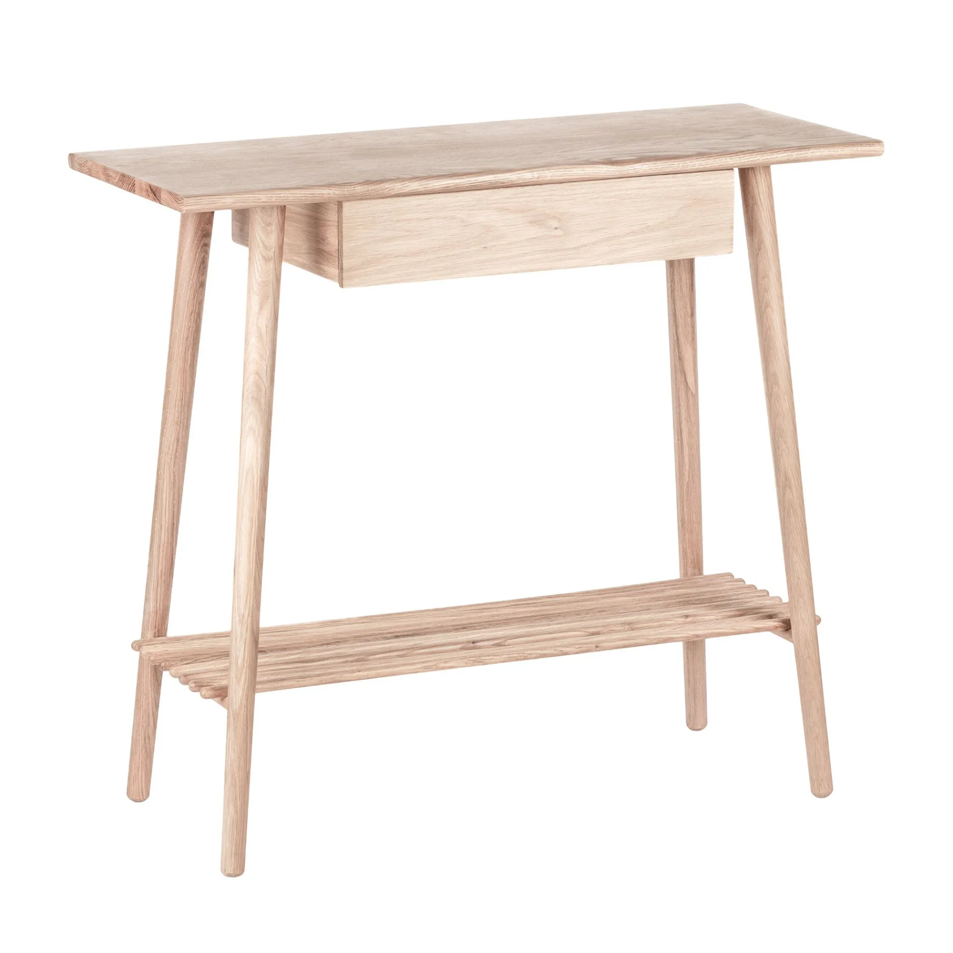 Furniture by Sinnerup Konsolborde-Wood II konsolbord FSC certificeret egetræ - hvidpigmenteret