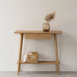 Furniture by Sinnerup Konsolborde-Wood II konsolbord FSC certificeret egetræ