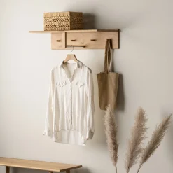 Furniture by Sinnerup Knager|Hylder-Wood II multi knagerække eg L75 cm