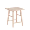 Furniture by Sinnerup Køkkenstole-Wood II taburet hvidpigmenteret FSC certificeret egetræ