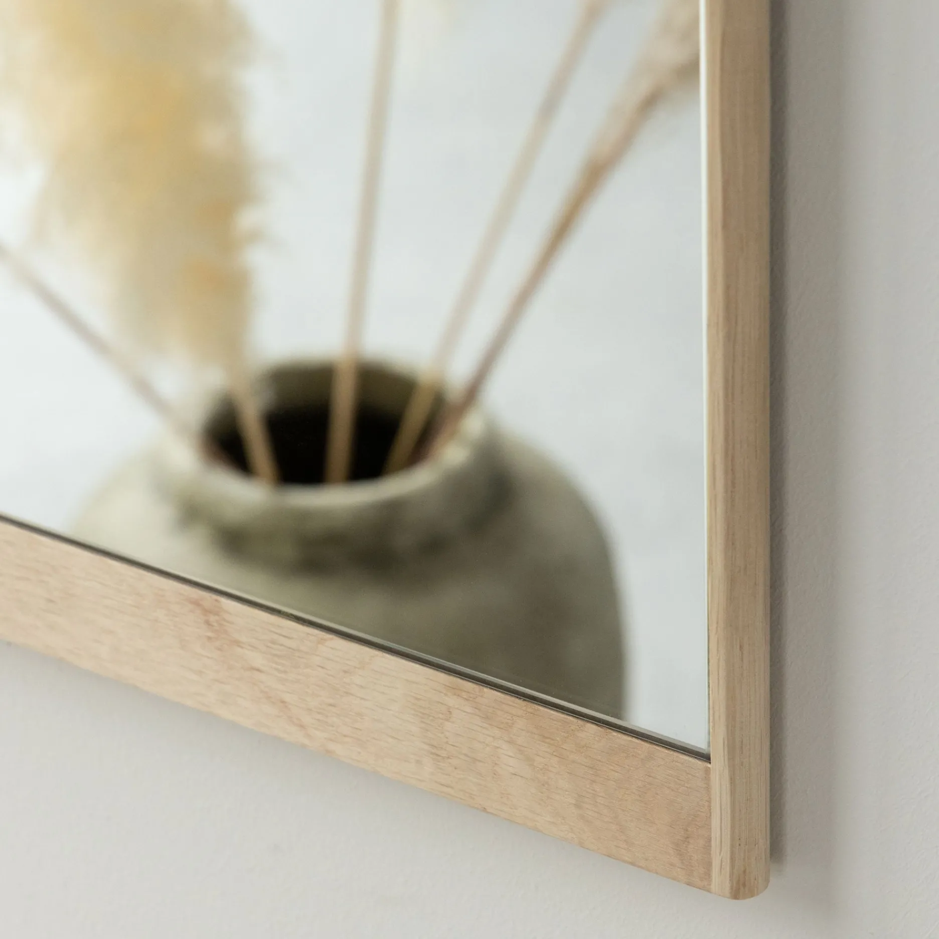 Furniture by Sinnerup Spejle|Spejle-Wood spejl H90 cm - hvidpigmenteret