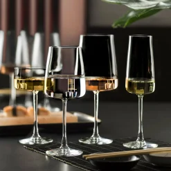 Lyngby Glas Tilbud|Bar & Vin-Zero hvidvinsglas 43 cl 4 stk